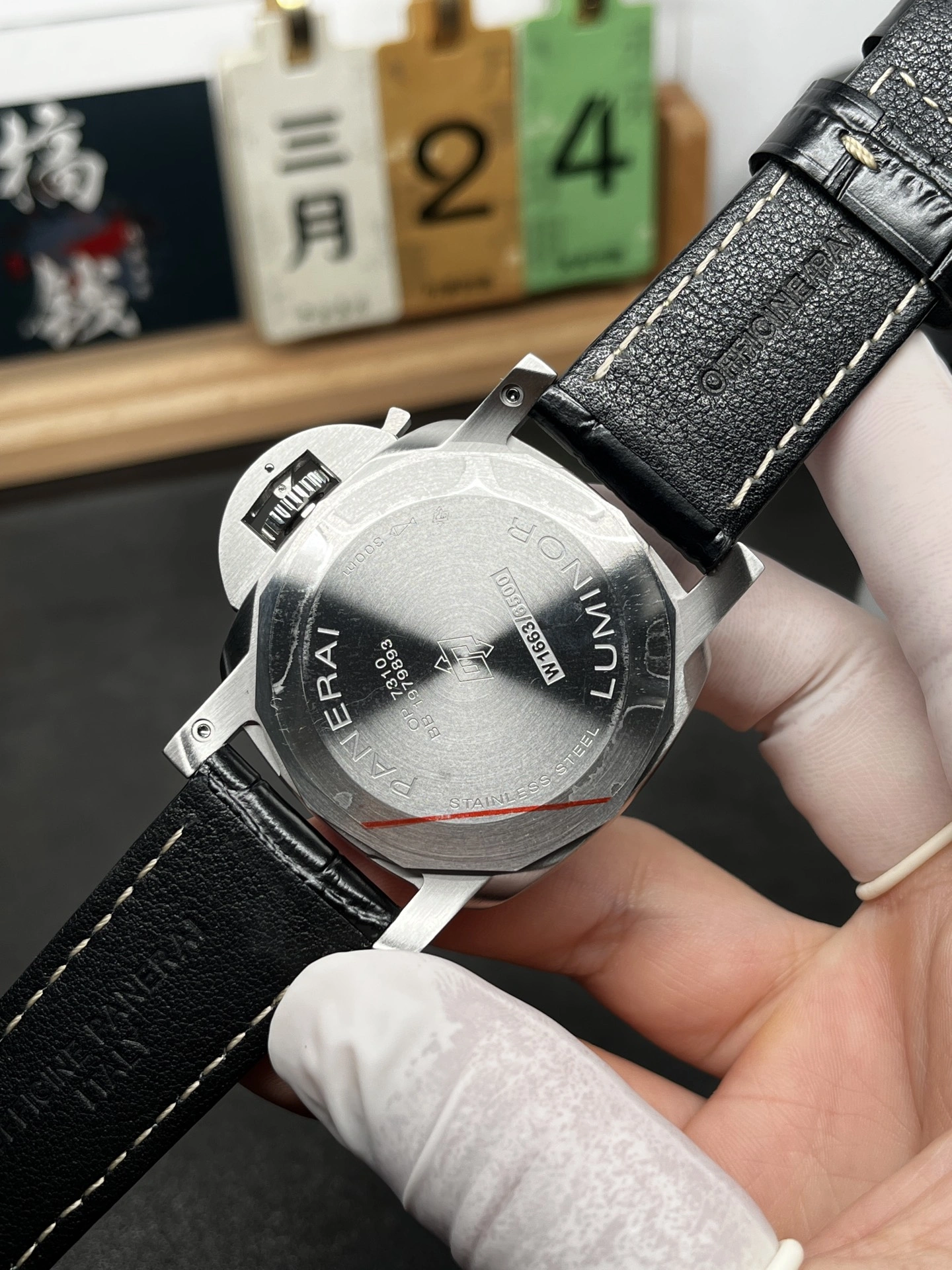CBD Factory Panerai Luminor Marina 44mm Black Dial Luminous Arabic Numerals Black Leather Strap (PAM01312)1:1 Super Clone – DDP.9010 Movement ZeroBulk 372